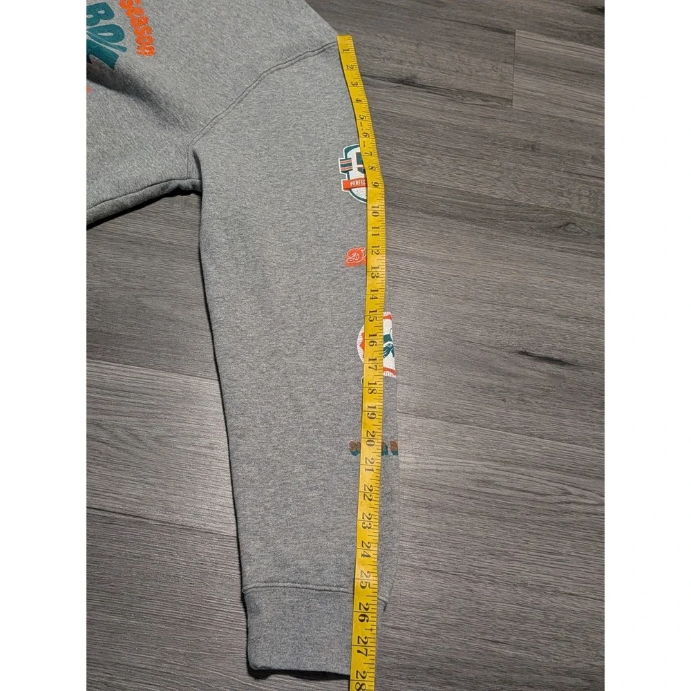 Mitchell and Ness NFL Miami Dolphins Sweatshirt Superbowl Champions‎ Size 2XL - Picture 9 of 10